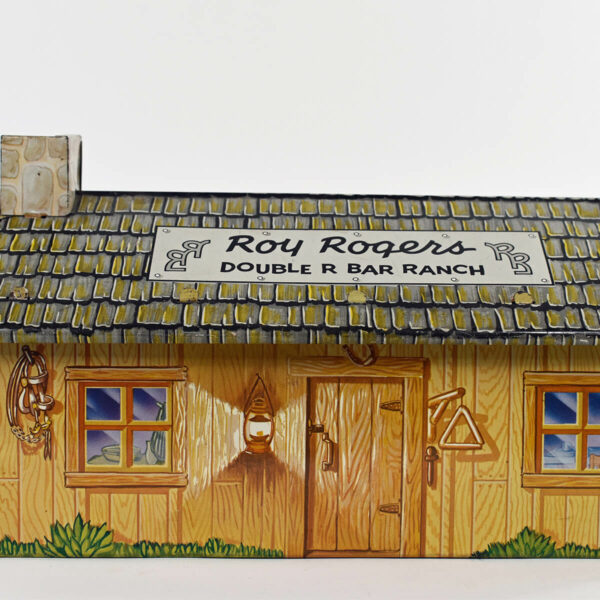 Marx Roy Rogers Double R Bar Ranch Tin Litho Bunk House