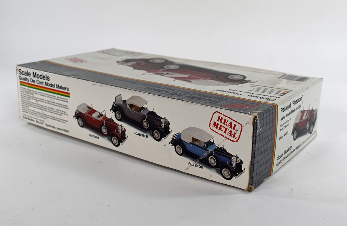 Scale Models Packard Phaeton Die Cast Model Kit 4017