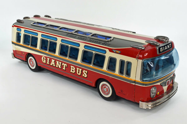 Yonezawa Giant Bus Friction Powered Toy No Box