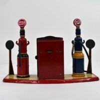 Battery Op Lighted Gas Pump Island Toy