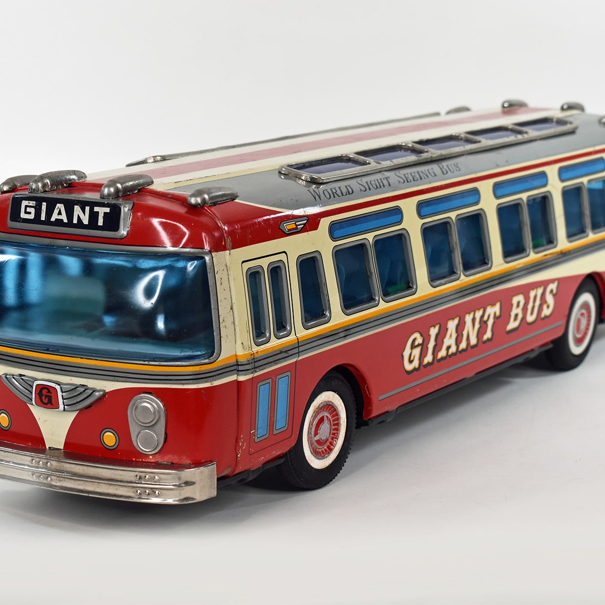 Yonezawa Giant Bus Friction Powered Toy