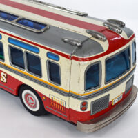 Yonezawa Giant Bus Friction Powered Toy No Box - Side view 2