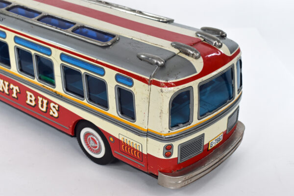 Yonezawa Giant Bus Friction Powered Toy No Box - Side view 2