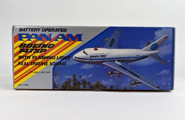 Pan Am Boeing 747SP 773BL Battery Operated