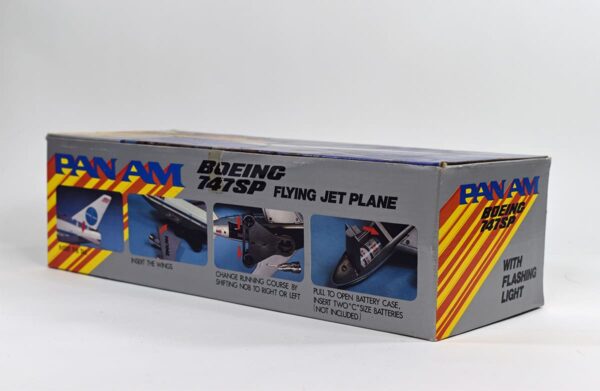 Battery Operated Pan Am Boeing 747SP Jet Plane