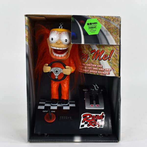 Gemmy Road Rage Racer Toy, Orange Hair NIB