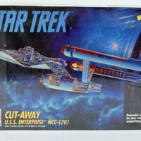 Star Trek USS Enterprise NCC 1701 Cut-Away Model Sealed