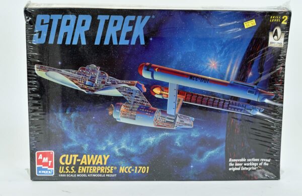 Star Trek USS Enterprise NCC 1701 Cut-Away Model Sealed