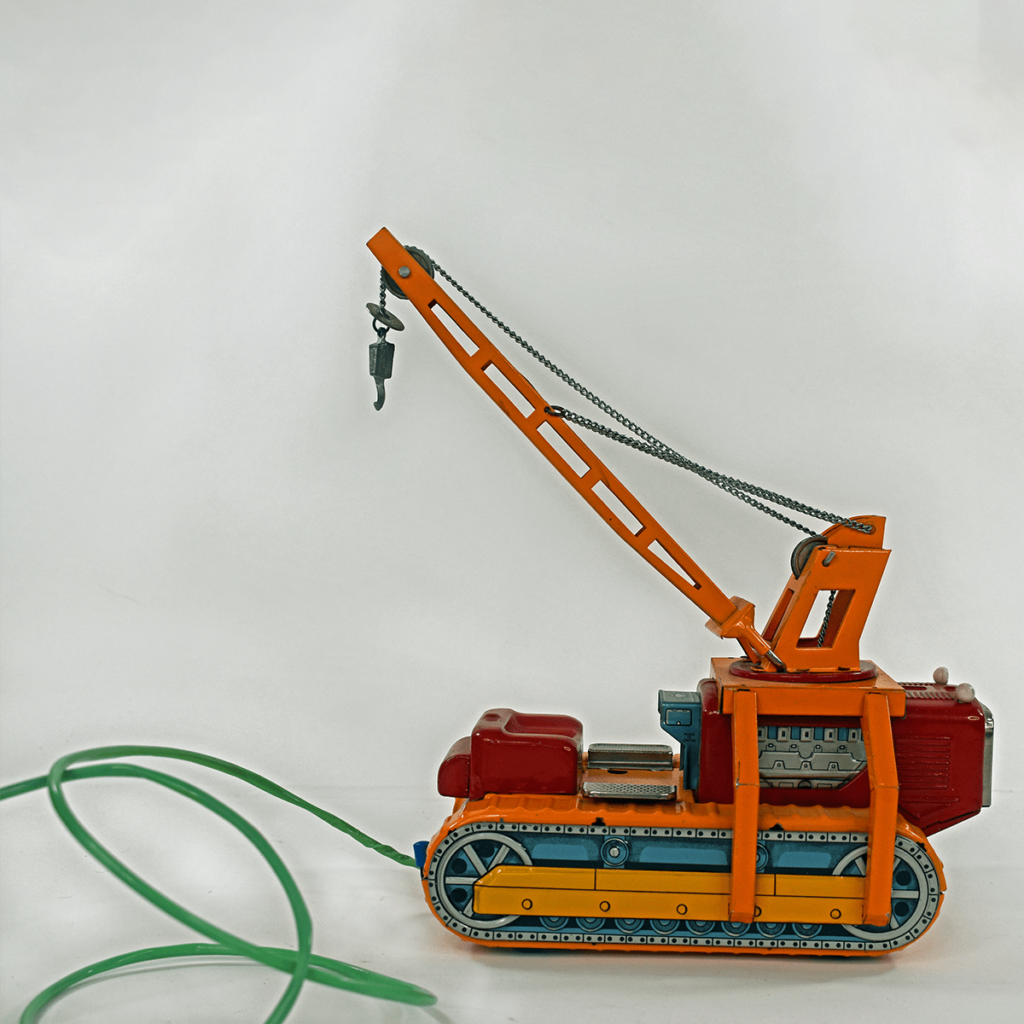 Battery operated crane sales toy