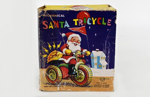 Wind up Mechanical Tricycle Santa Toy at Best price