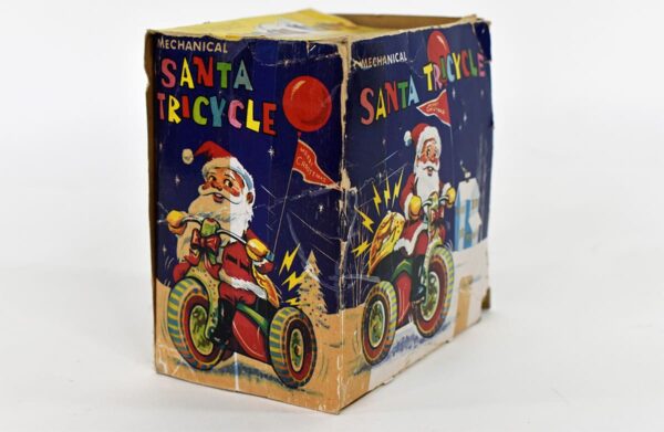 Buy Wind up Mechanical Tricycle Santa Toy