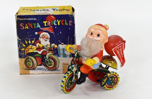 Mechanical Tricycle Santa