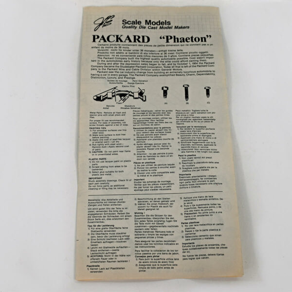 Scale Models Packard 16