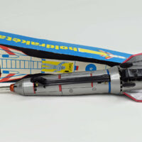 Holdraketa Friction Tin Rocket Toy