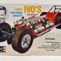 Revell Tommy Ivo Showboat Four Engine Dragster 1:25 Scale