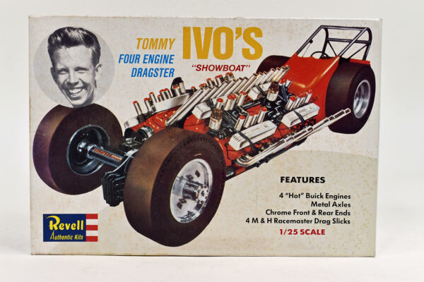 Revell Tommy Ivo Showboat Four Engine Dragster 1:25 Scale