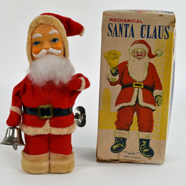 Alps Mechanical Santa Claus Windup