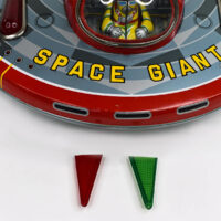 Masudaya Space Giant Flying Saucer Replacement Tail Fins 12″ Space Toy Japan