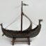 Edward Aagaard Viking Ship Bronze made for Copenhagen Iron Art