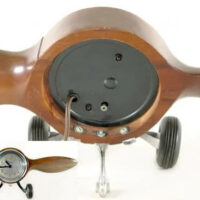 Wooden Airplane Clock Metal Tail Wheel Replacement Mastercrafters Sessions