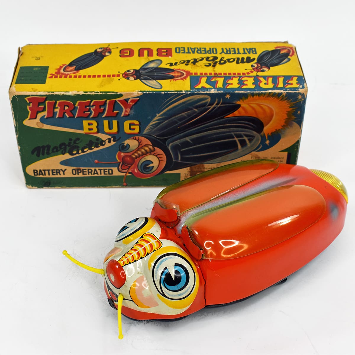 FIREFLY BUG with MAGIC ACTION Box Battery operated toy
