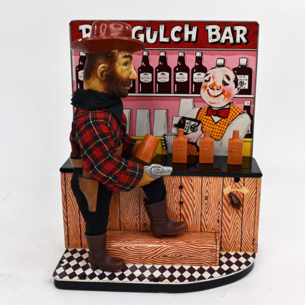 RARE Red Gulch Bar Battery Operated Toy