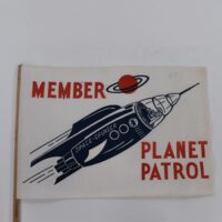Vintage Planet Patrol Bicycle Flag - Uncle Als Toys