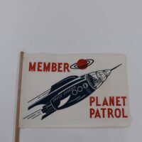 Vintage Planet Patrol Bicycle Flag - Uncle Als Toys
