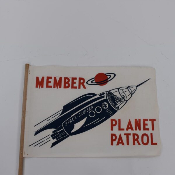 Vintage Planet Patrol Bicycle Flag - Uncle Als Toys