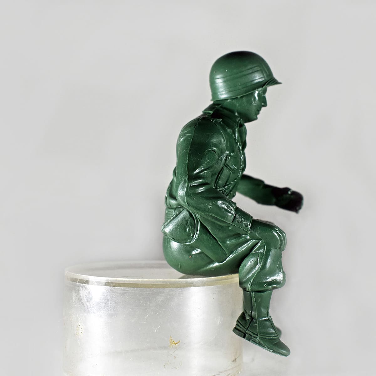 Marx Army Command Car Replacement Driver with Helmet - Uncle Als Toys