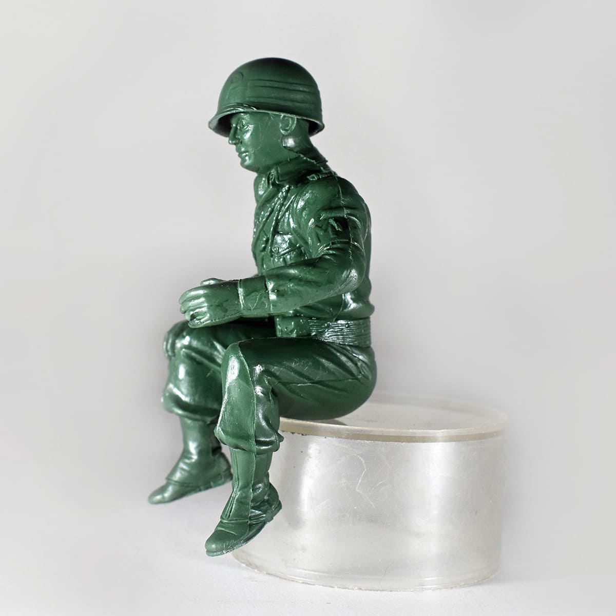 Marx Army Command Car Replacement Driver with Helmet - Uncle Als Toys