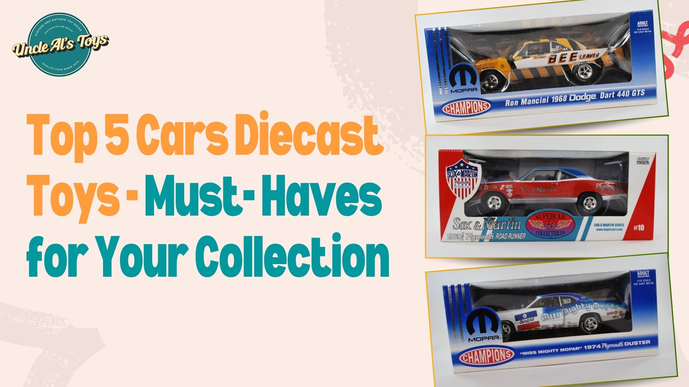 Cars Diecast Toys - Uncle Als Toys