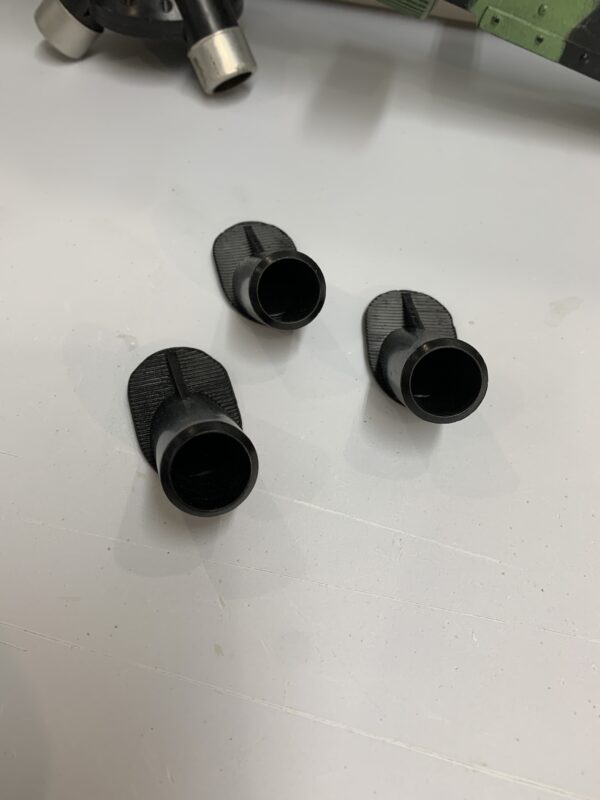 Marx 50 Caliber Machine Gun Replacement Plastic Tripod Feet - Uncle Al's Toys