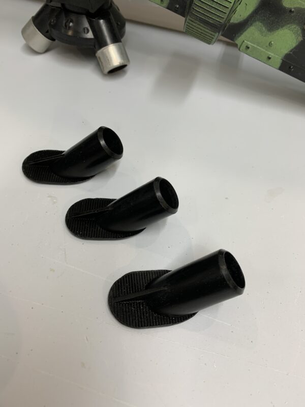 Marx 50 Caliber Machine Gun Replacement Plastic Tripod Feet - Uncle Al's Toys