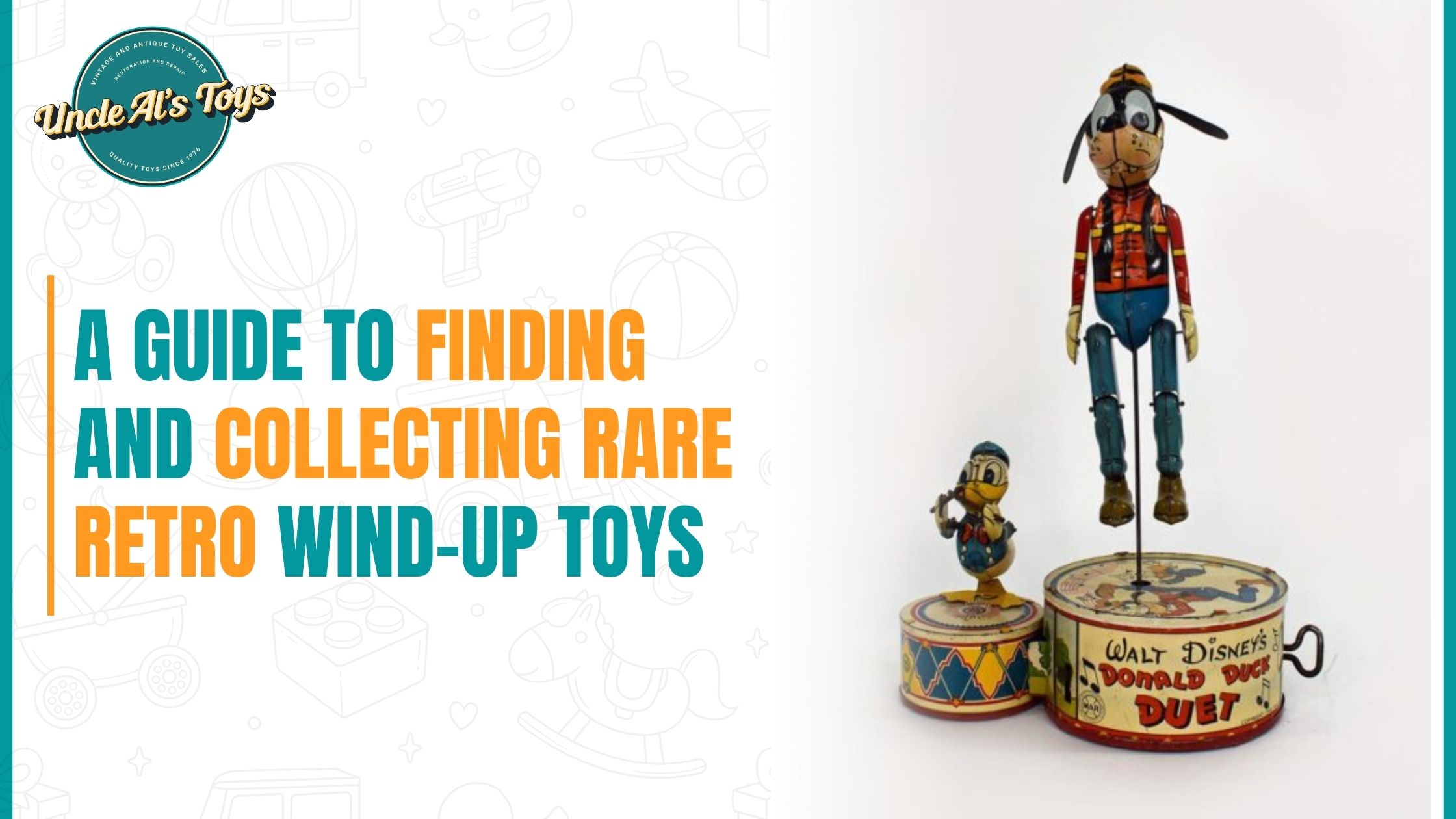 Retro Wind Up Toys - Uncle Al's Toys