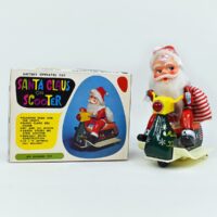 Santa Clause on Scooter - Uncle Als Toys