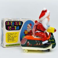 Santa Clause on Scooter - Uncle Als Toys