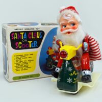 Santa Clause on Scooter - Uncle Als Toys