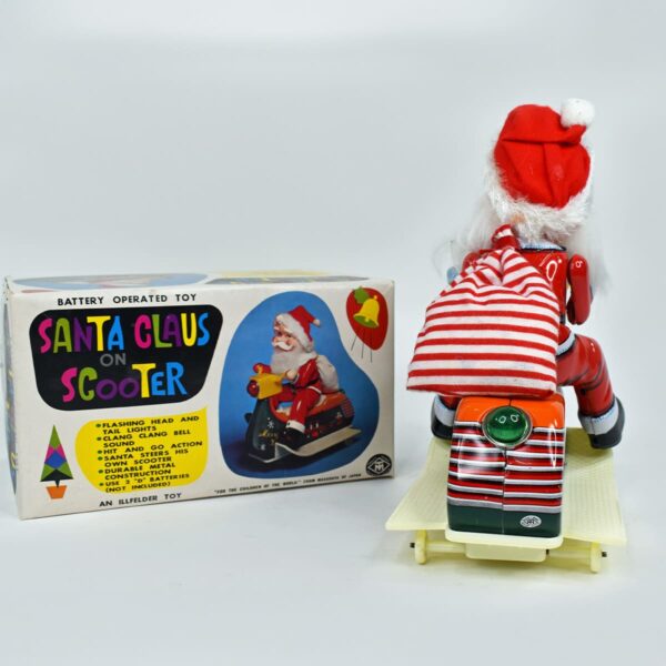 Santa Clause on Scooter - Uncle Als Toys