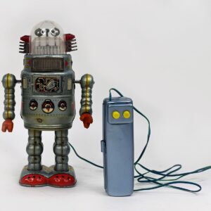 Alps, Japan Revolving Flashing Robot - Uncle Al's Toys