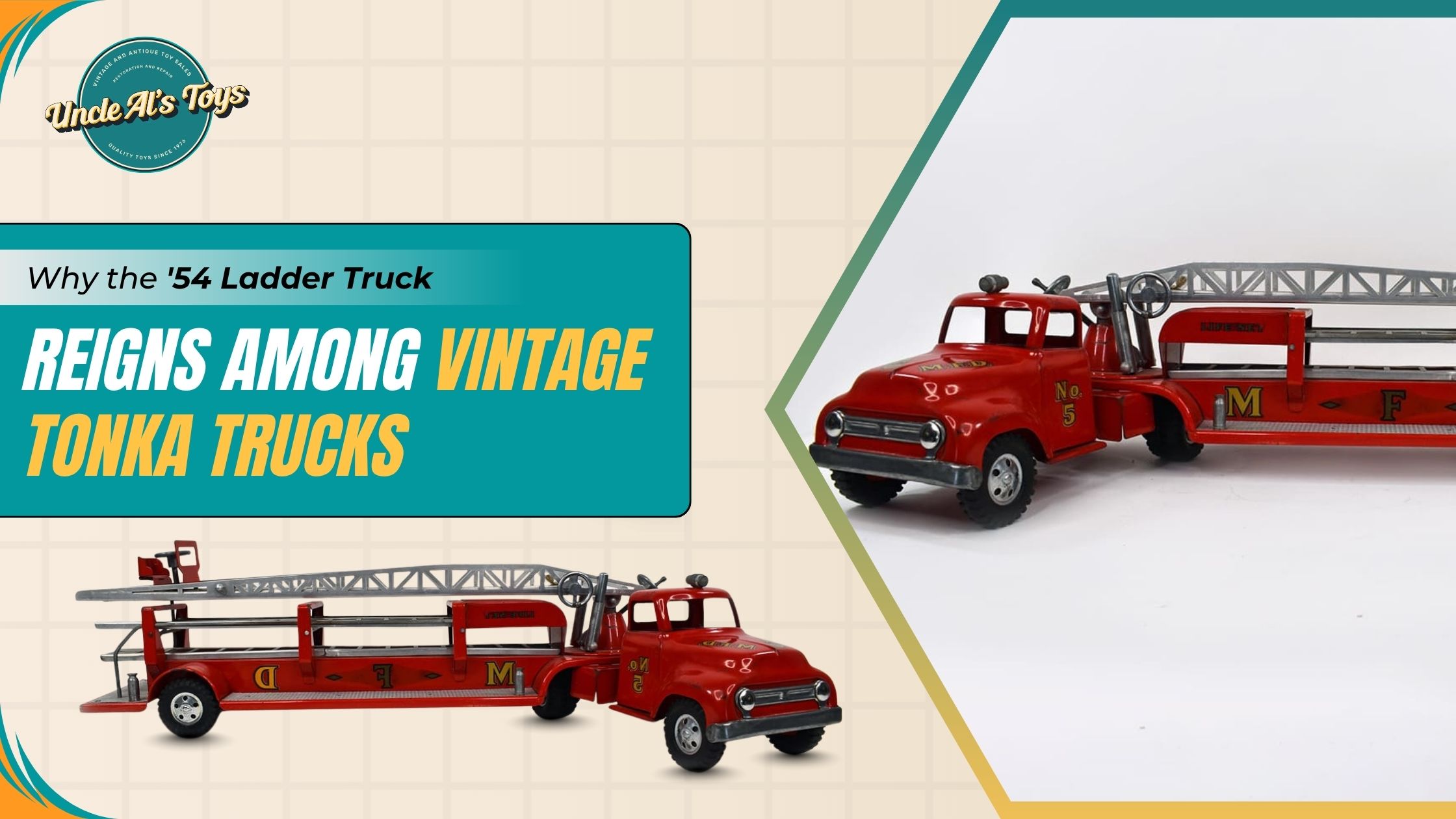 Vintage Tonka Trucks - Uncle Als Toys