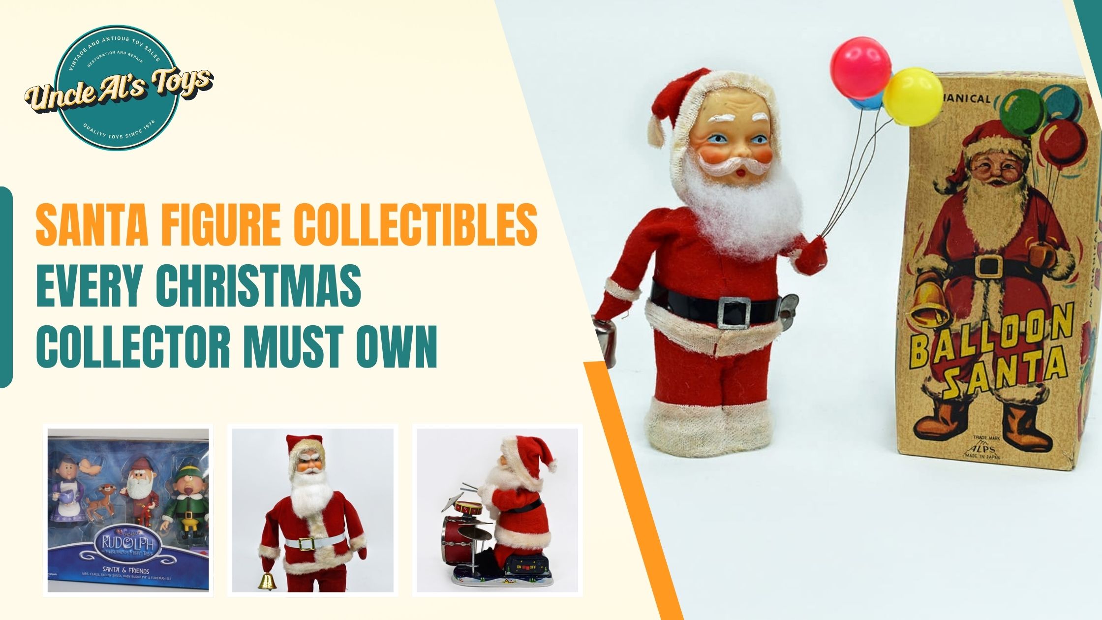 Santa Figure Collectibles - Uncle Als Toys