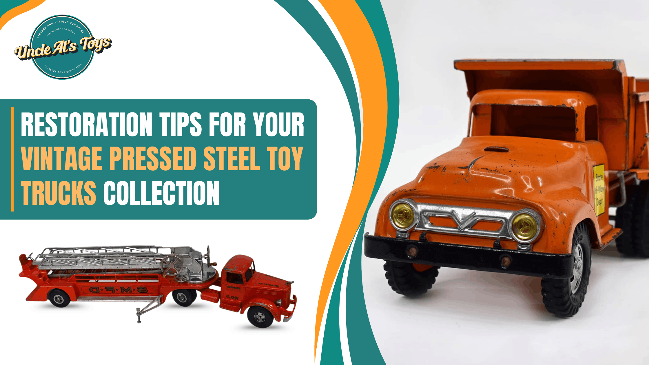 Restoration Tips for Your Vintage Pressed Steel Toy Trucks Collection - Uncle Al's Toys