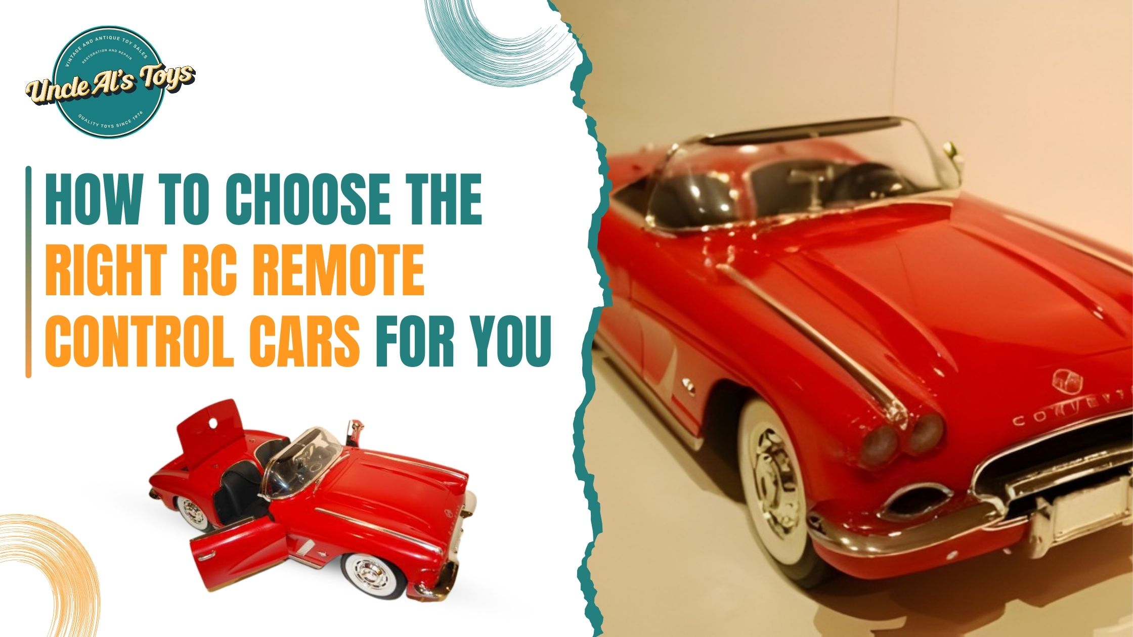 How to Choose the Right RC Remote Control Cars for You - Uncle Al's Toys