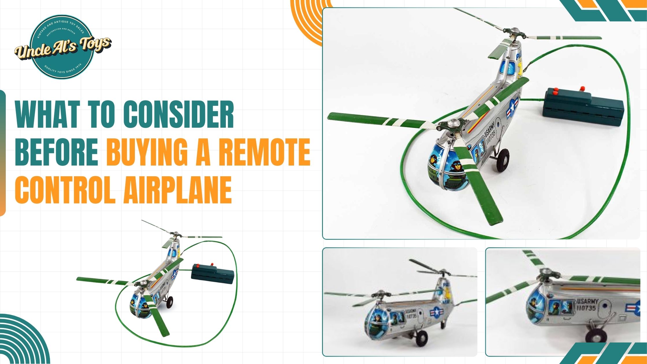 What to Consider Before Buying a Remote Control Airplane - Uncle Al's Toys