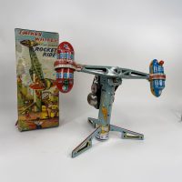 Alps, Japan Revolving Flashing Robot - Uncle Al's Toys