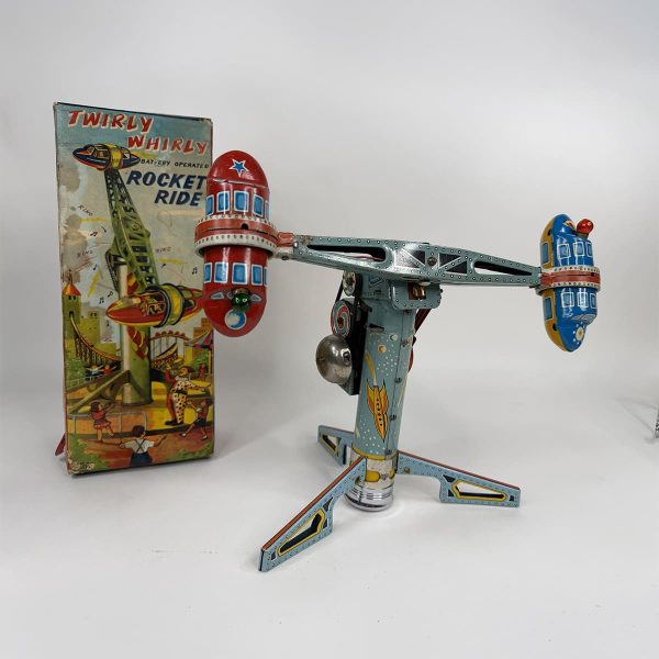 Alps, Japan Revolving Flashing Robot - Uncle Al's Toys