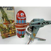 Alps, Japan Revolving Flashing Robot - Uncle Al's Toys