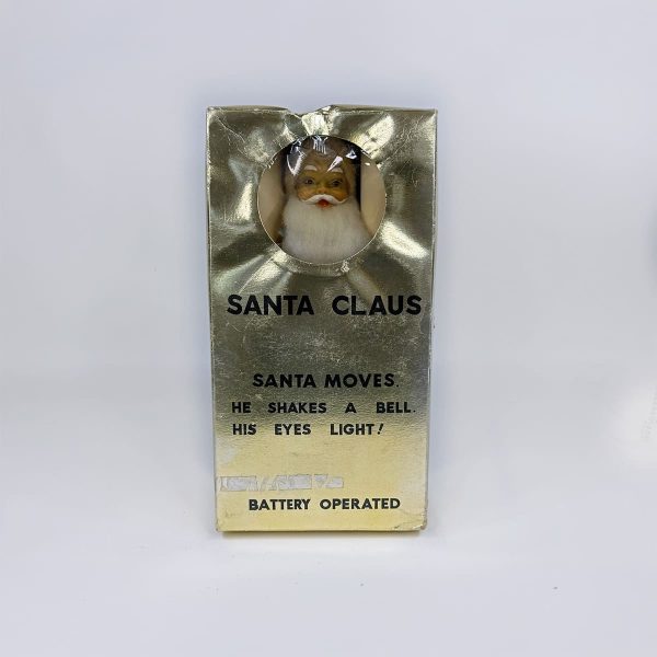 Yonezawa Bell Ringing Santa Claus with Original Box - Uncle Al's Toys