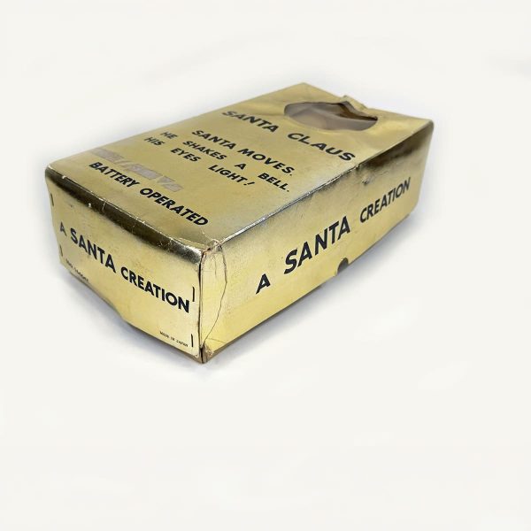 Yonezawa Bell Ringing Santa Claus with Original Box - Uncle Al's Toys